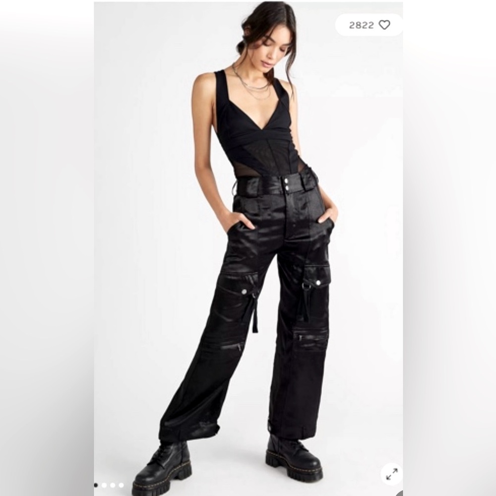 Satin cargos by Free People!